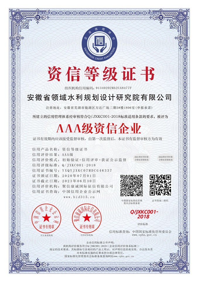 資信等級